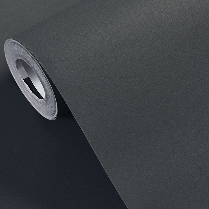 Multicolor Plain Wallpaper Roll Stain Resistant Simplicity Style Bedroom Wall Art