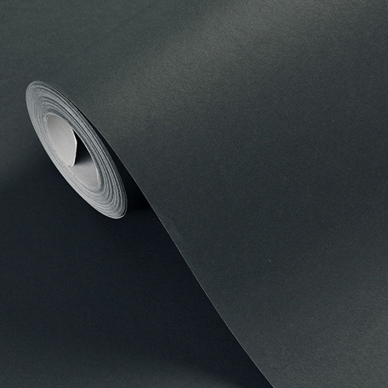 Multicolor Plain Wallpaper Roll Stain Resistant Simplicity Style Bedroom Wall Art