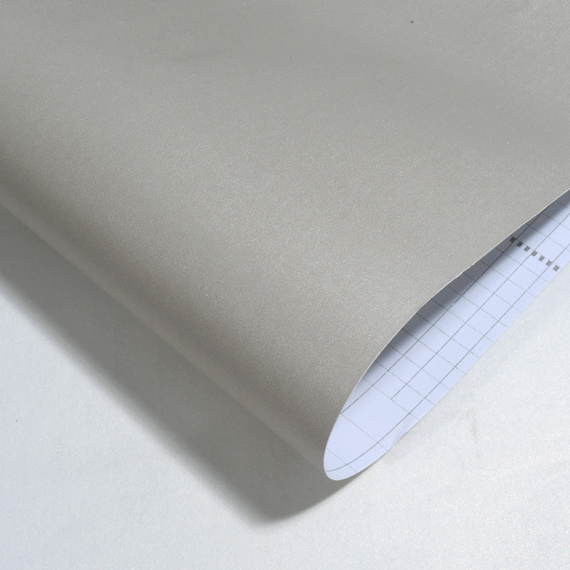 Plain Wallpaper Roll Contemporary Self Sticking Living Room Wall Art, 33' L x 20.5" W