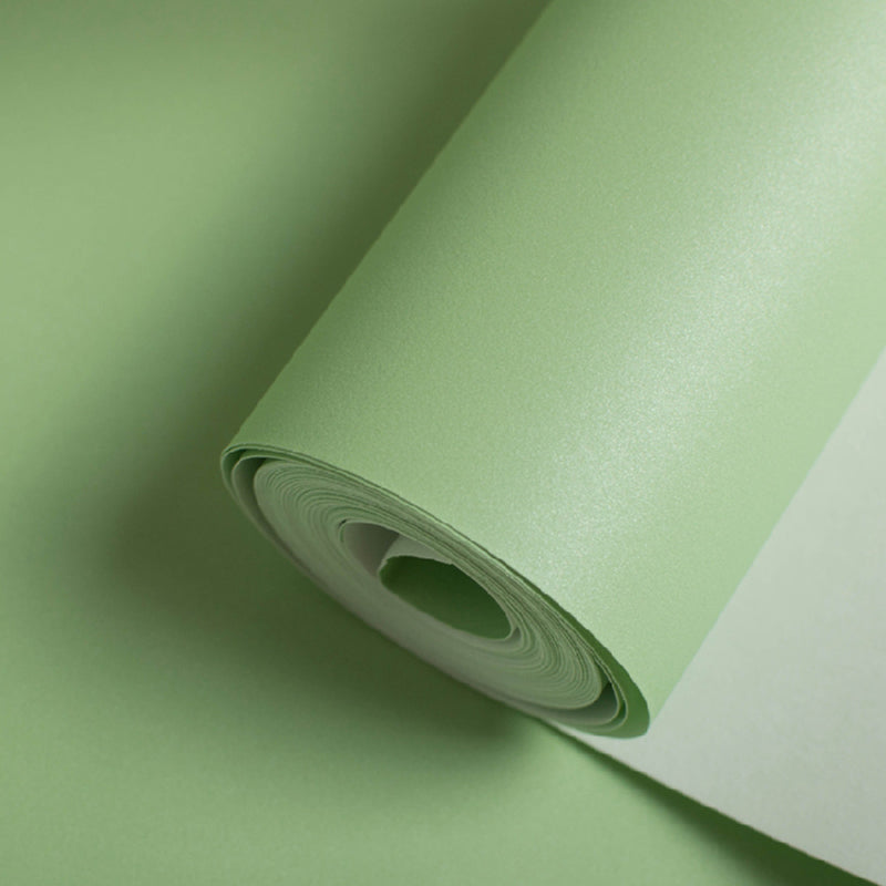 Multi Color Pure Color Patterned Wallpaper Roll Unpasted Wall Covering for Living Room