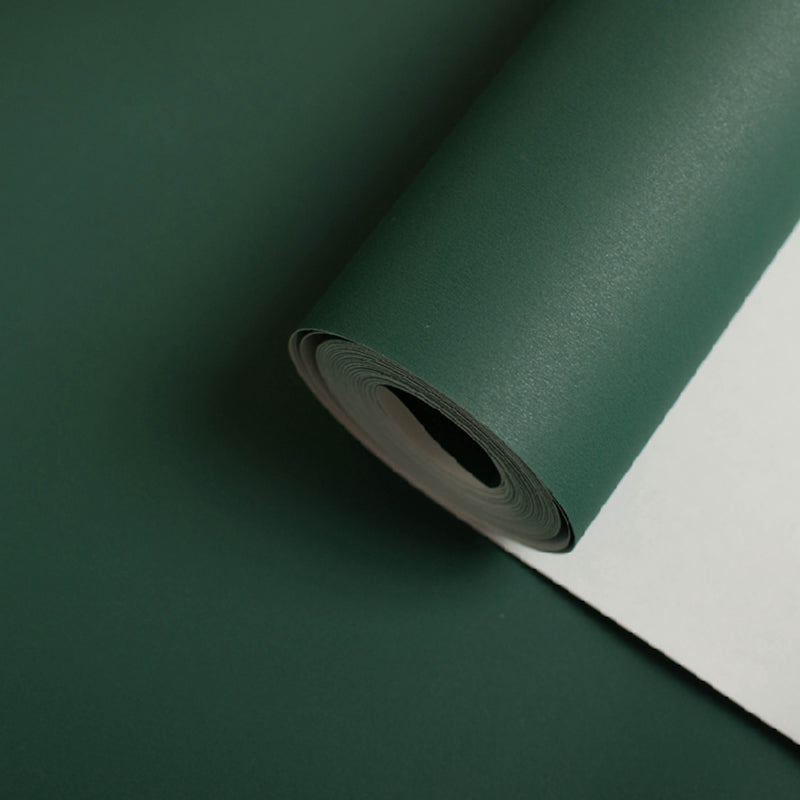 Multi Color Pure Color Patterned Wallpaper Roll Unpasted Wall Covering for Living Room