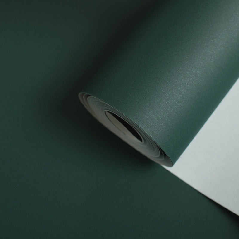 Multi Color Pure Color Patterned Wallpaper Roll Unpasted Wall Covering for Living Room