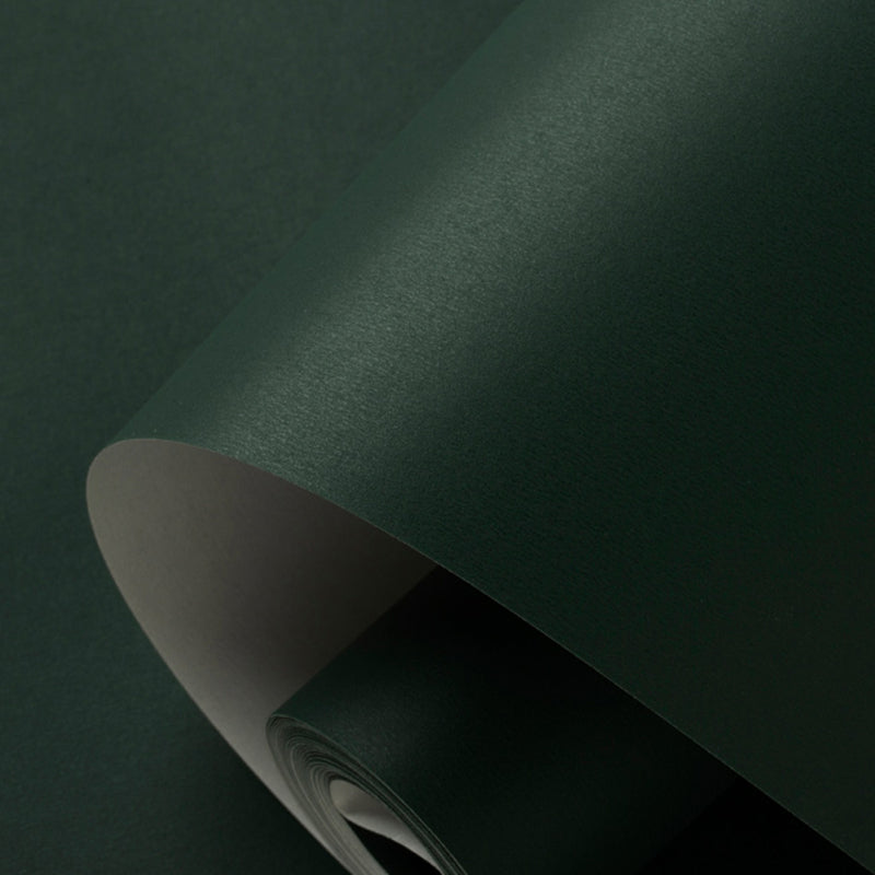 Minimalist Style Wallpaper Roll Pastel Color Plain Wall Covering, 33' L x 20.5" W