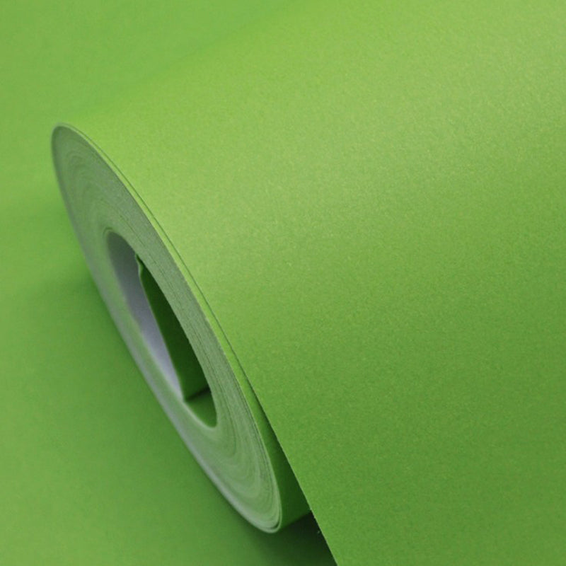 Solid Color Pattern Wallpaper Roll Unpasted Simple Style Bedroom Wall Art, 54.2-sq ft