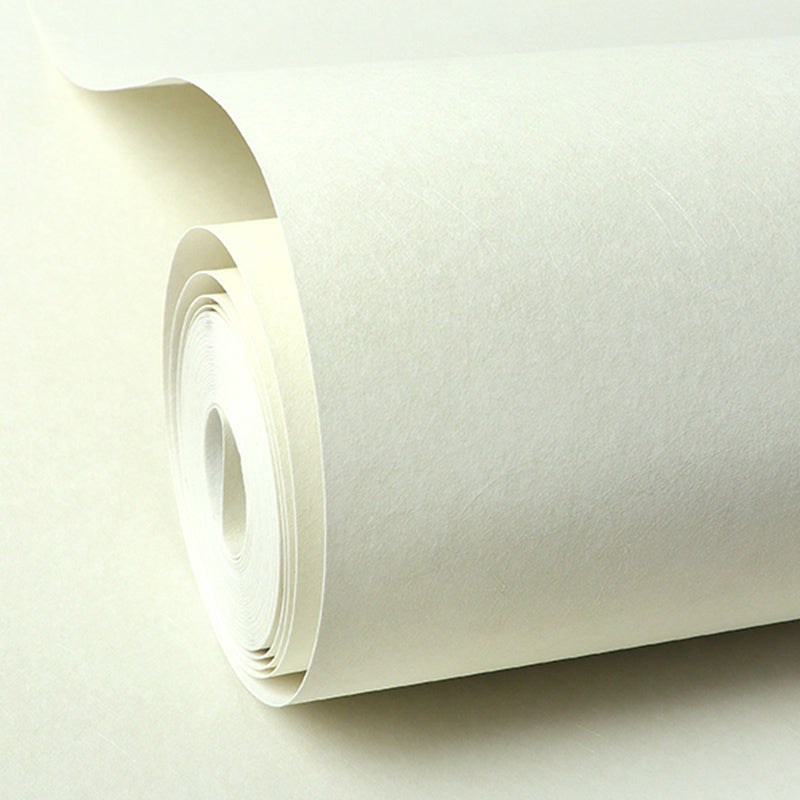 Plain Wallpaper Roll Minimalist Style Non-Pasted Living Room Wall Decor, 57.1 sq-ft