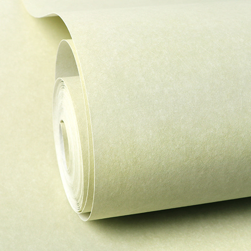 Plain Wallpaper Roll Minimalist Style Non-Pasted Living Room Wall Decor, 57.1 sq-ft