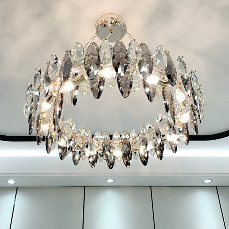 Lampadario rotondo lampadario a sospensione ovali minimalista ovalo a sospensione per il ristorante