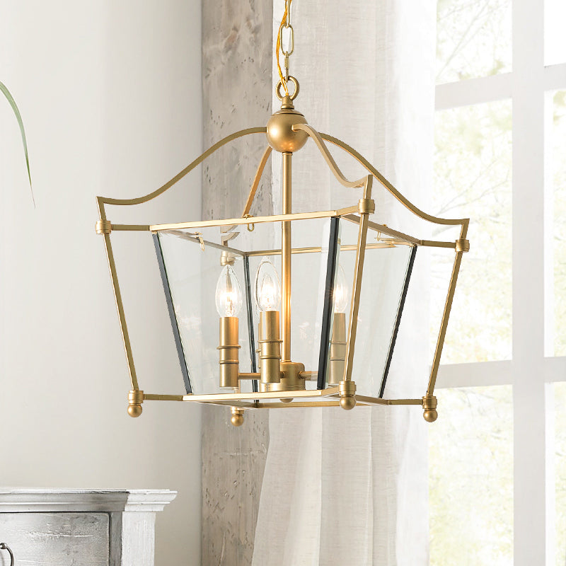 4 lichten metaal hangende kroonluchter traditionele gouden kaarsenstijl eetkamer hanglamp lampje