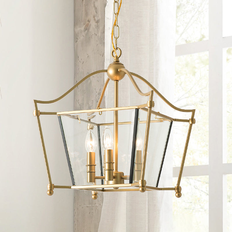 4 lichten metaal hangende kroonluchter traditionele gouden kaarsenstijl eetkamer hanglamp lampje