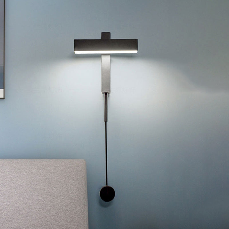 Roteerbare balk wand sconce licht metalen led warme licht wandlamp in eigentijdse stijl