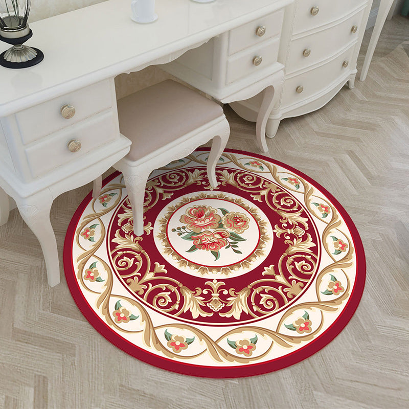Tappeto da soggiorno shabby chic tappeto area per animali domestici stampato anti-slip tappeto