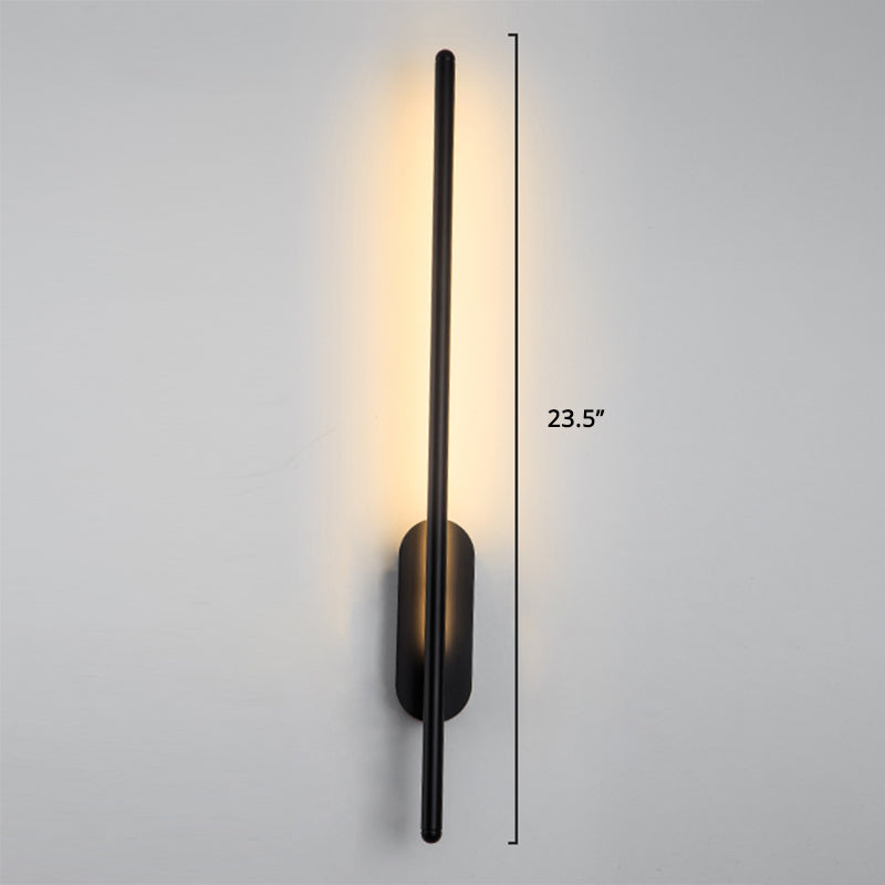 Stick Sala LED Lámpara de pared LED de aluminio Aluminio Nórdico Rotato de luz de luz de luz de luz