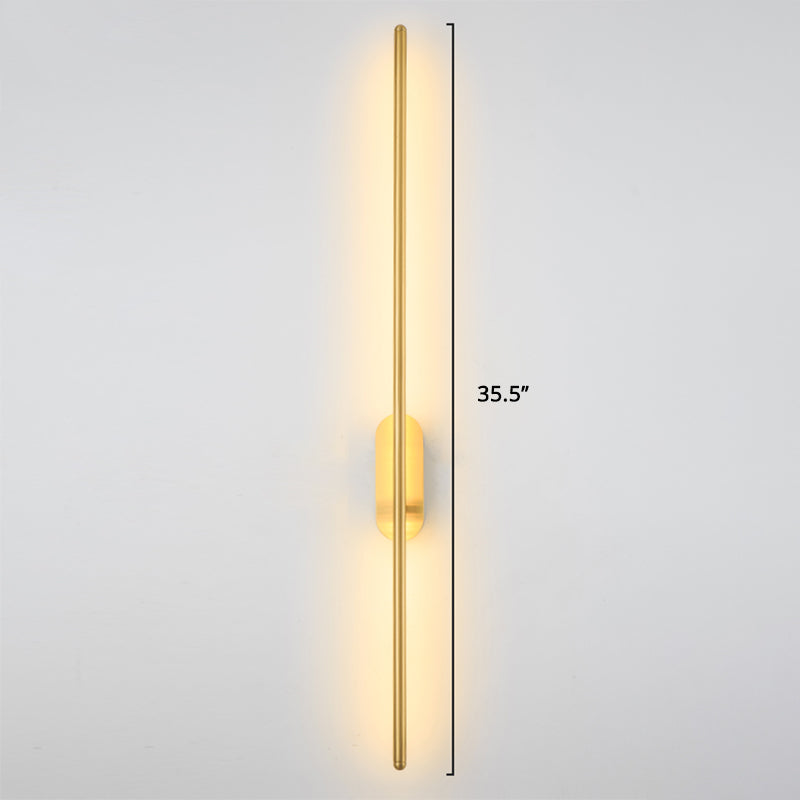 Stick Sala LED Lámpara de pared LED de aluminio Aluminio Nórdico Rotato de luz de luz de luz de luz