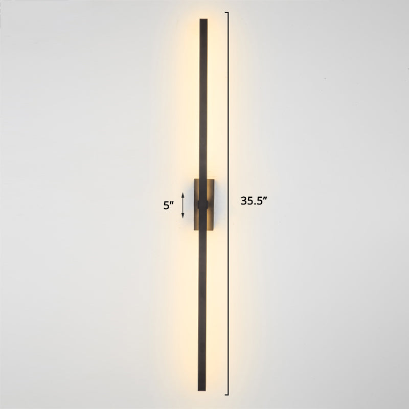 Stick Sala LED Lámpara de pared LED de aluminio Aluminio Nórdico Rotato de luz de luz de luz de luz