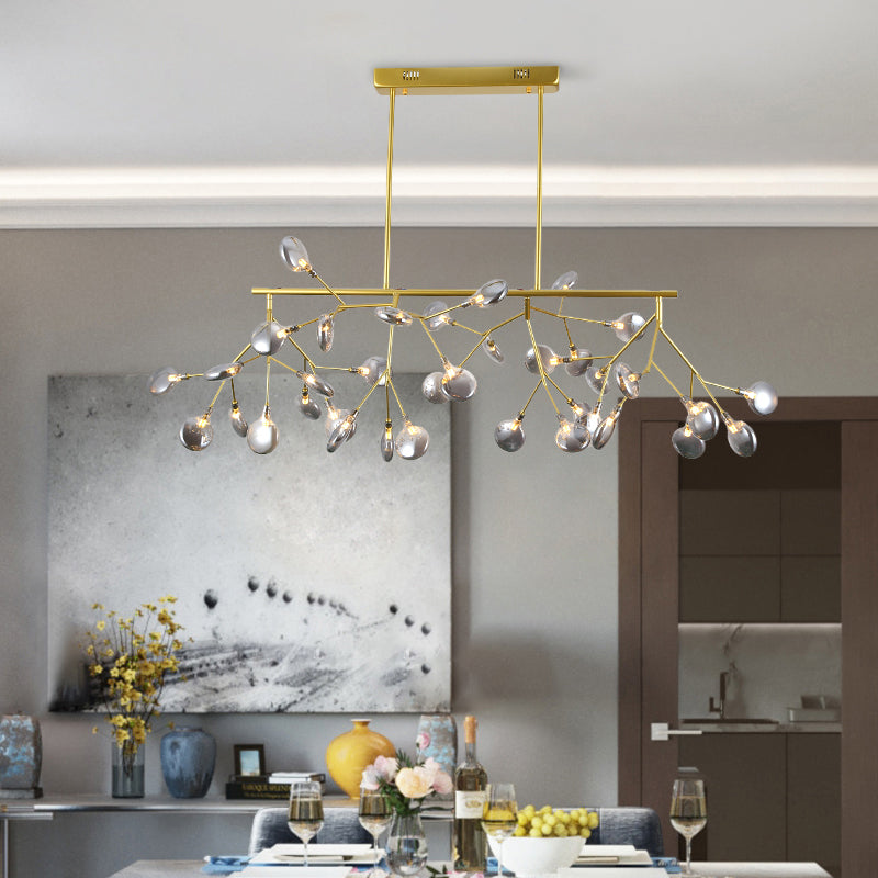 Firefly Island Pendant Postmodern Metal 36 Heads Restaurant Ceiling Suspension Lamp