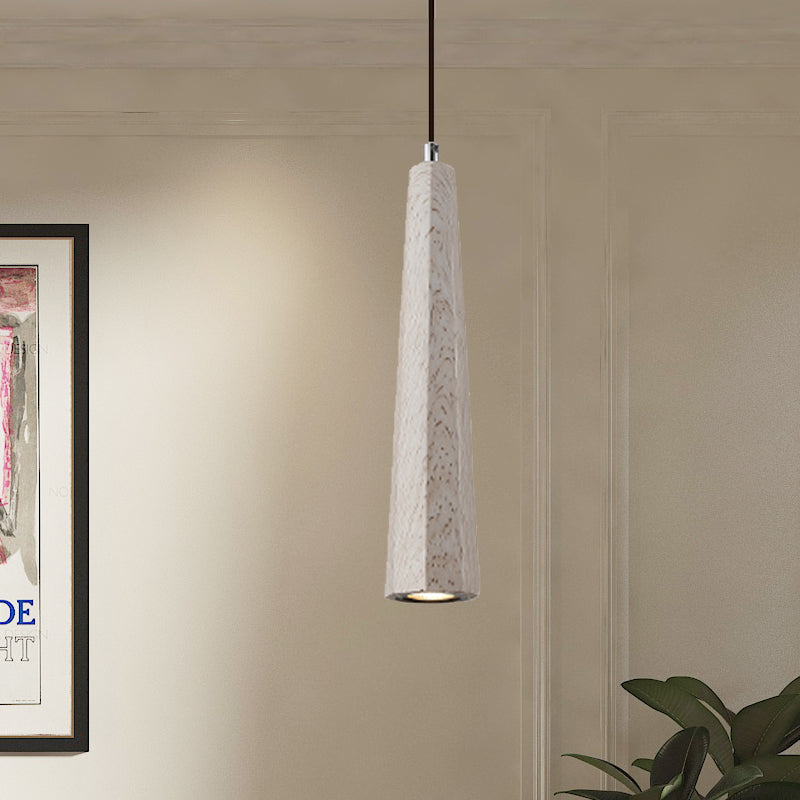 Nordic 1 Light Anhängerbeleuchtung mit Betonschatten schwarz/grau/braun verjüngter Deckenleuchte