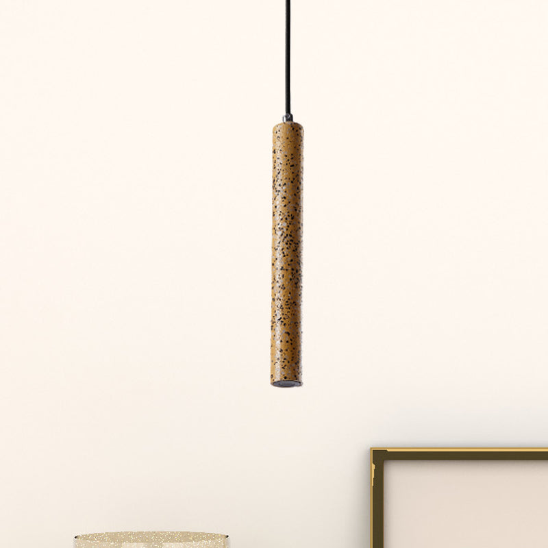 12 "/21,5" H Luce a sospensione del soffitto a tubo H in stile Nordico Calcete1 Luce Black/Bianco/Giallo Black/Bianco/Giallo
