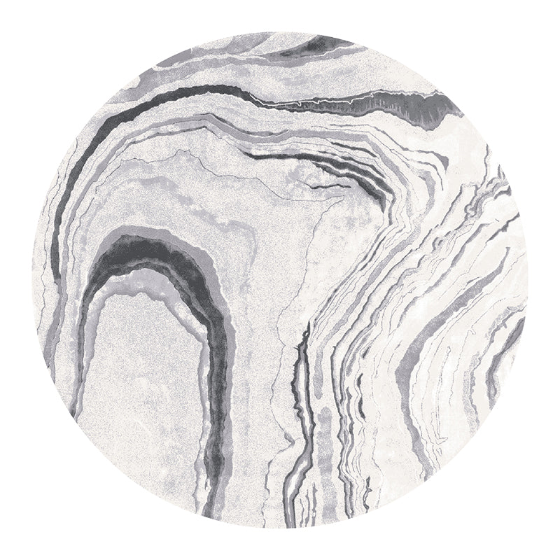 Multi Color Trendy Rug Polyster Abstract Printed Indoor Rug Pet Friendly Machine Washable Area Carpet for Parlor