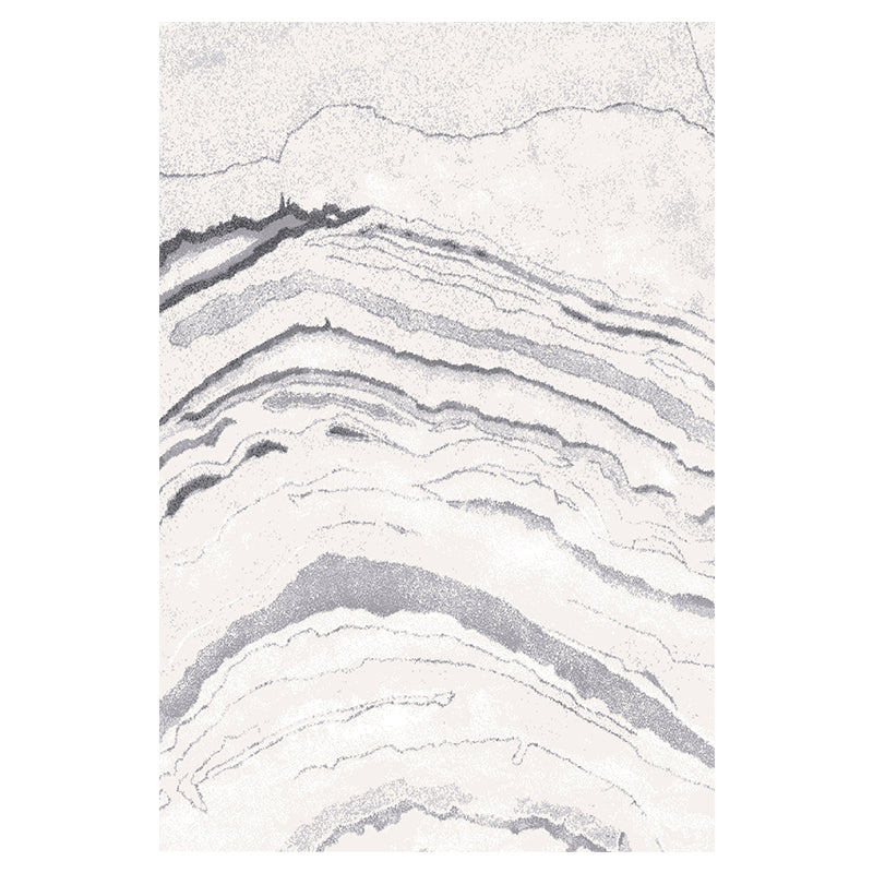 Multi Color Trendy Rug Polyster Abstract Printed Indoor Rug Pet Friendly Machine Washable Area Carpet for Parlor