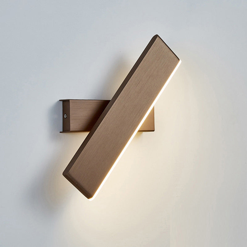 Swivelable Bar -vormige wandlamp Modern aluminium LED Wandlicht SCONCE VOOR SLAAPKAMER