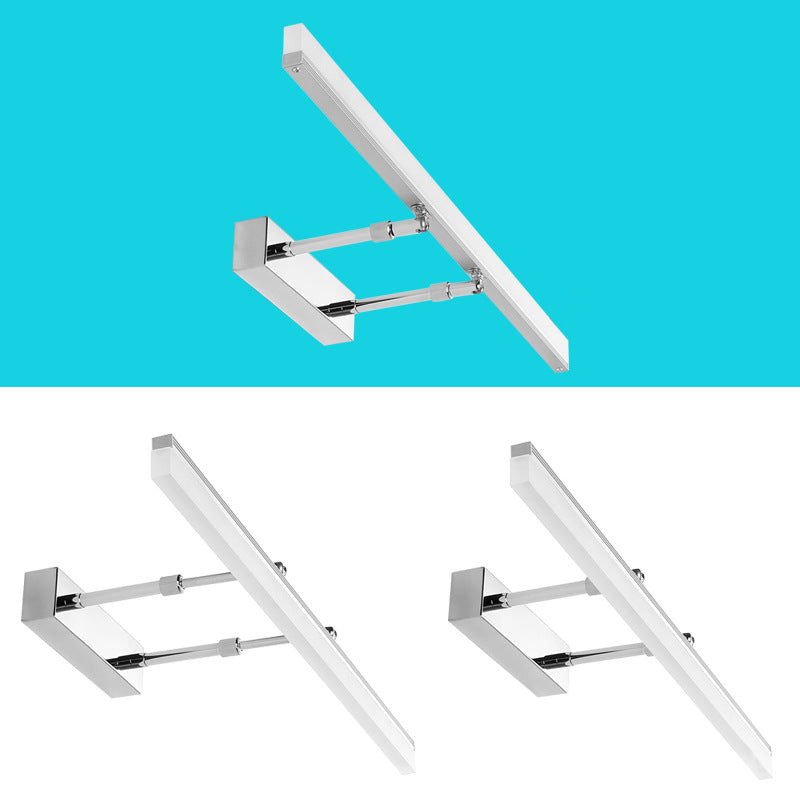 Intrekbare stok ijdelheid SCONCE LICHT Minimalistische acrylbadkamer LED Muurbevestiging Lichtlijn