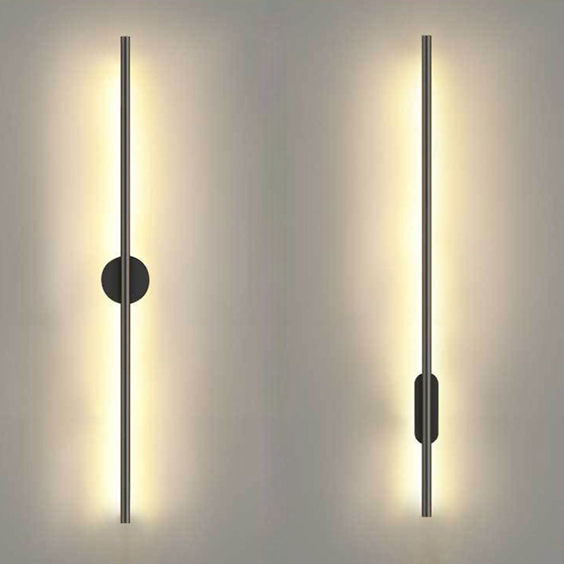 Luminaire mural LED à tige noire