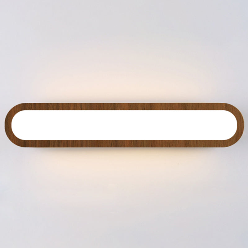 Sfonde a parete a filo oblungo semplicità LED LED Montata a parete con diffusore acrilico per corridoio