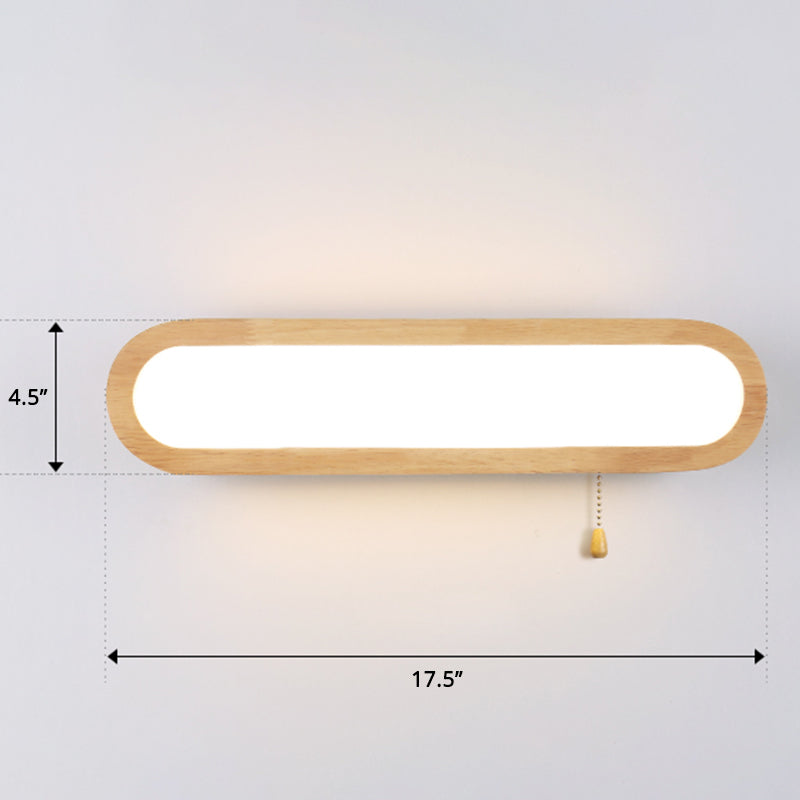 Sfonde a parete a filo oblungo semplicità LED LED Montata a parete con diffusore acrilico per corridoio