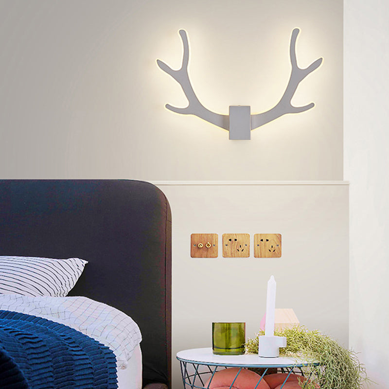 Metallic Antler SCONCE LAMP Artistic Led Wall Monted Lighting Partry voor slaapkamer
