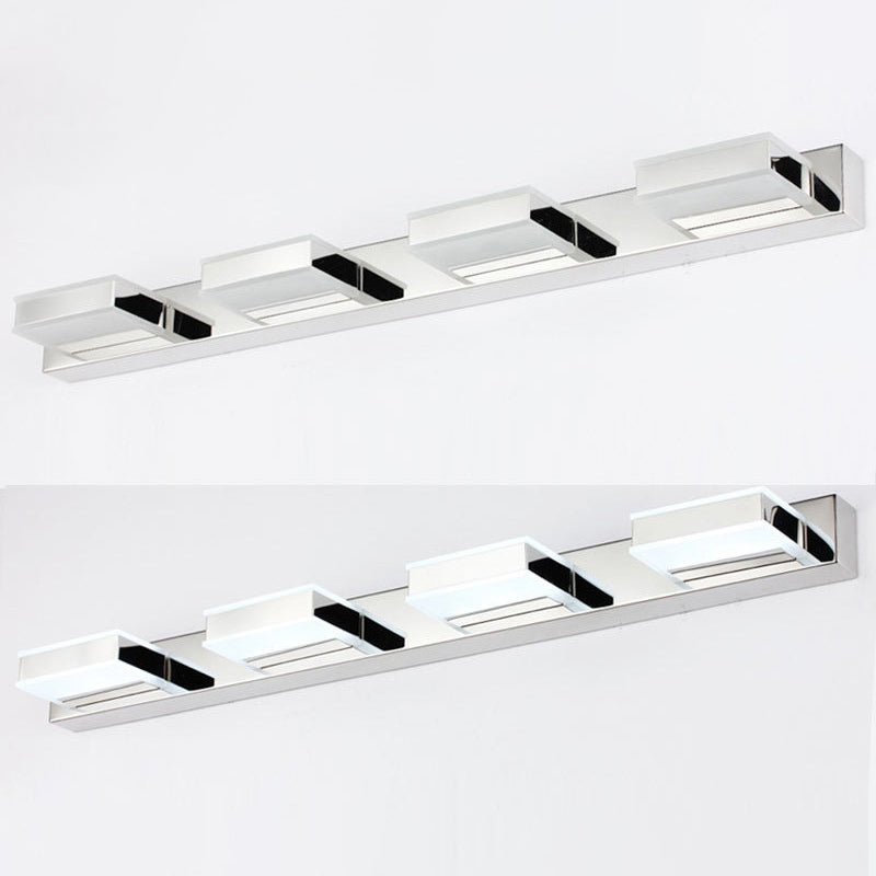 Éclairage mural de vanité géométrique