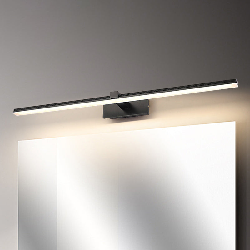 Stick Shape Bathroom Vanity Lighting Acrylic Minimalist LED Wall Mount Light Fixture