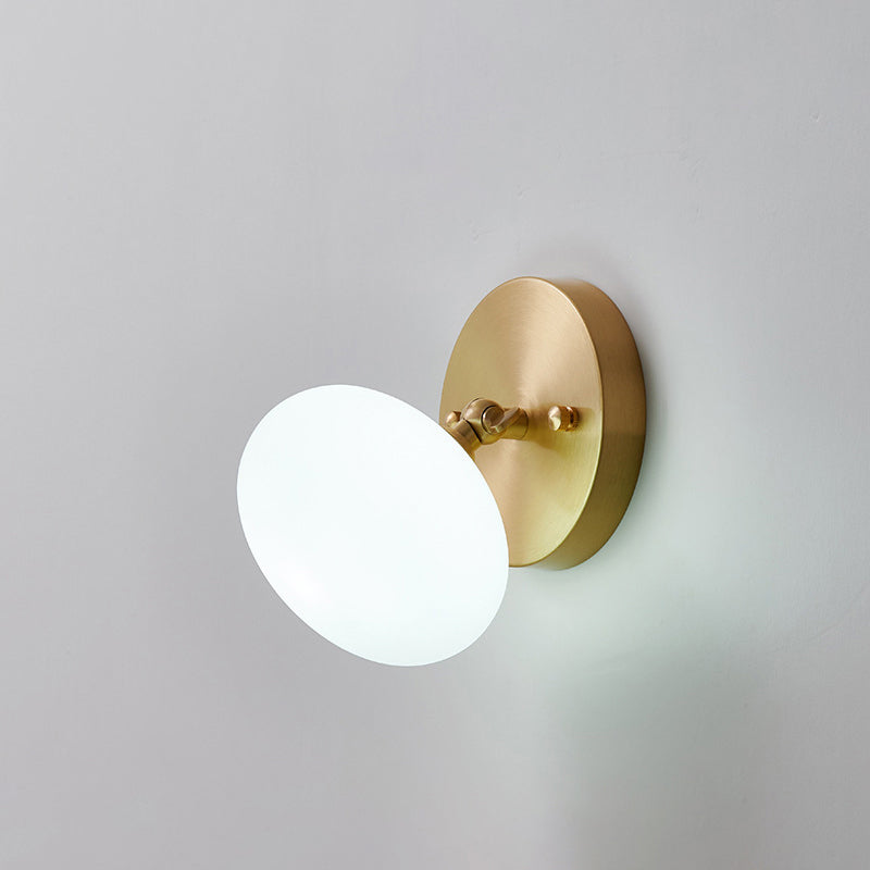 Kleine corridor Roteerbare wand SCONCE GLAS