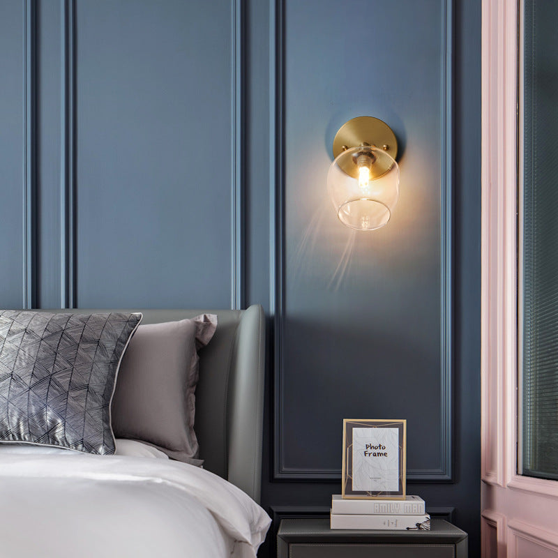 Kleine corridor Roteerbare wand SCONCE GLAS