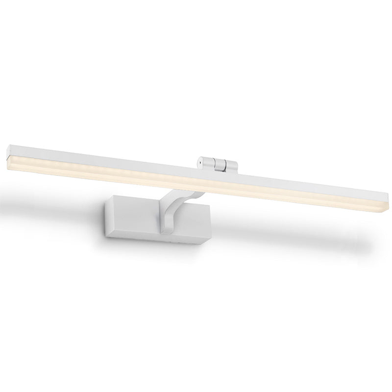 Lampada per pareti di vanità a LED lineare in alluminio Lampada per foto alimentabile minimalista