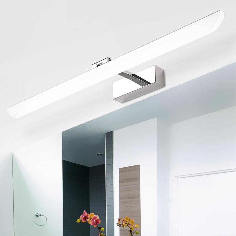 Swivelable lineaire badkamer wandbevestiging lamp acryl modernistische led ijdelheid licht armatuur