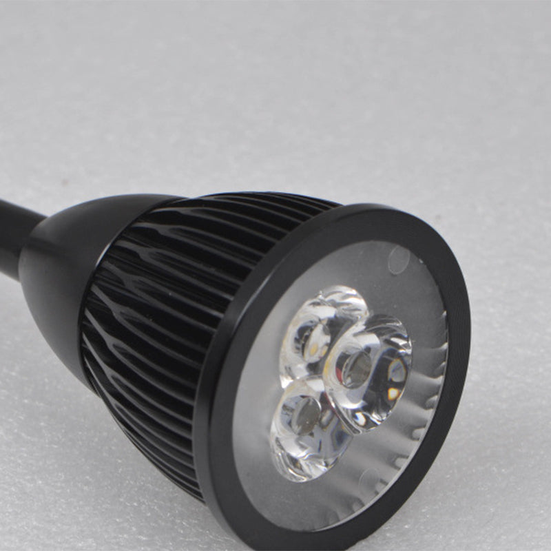 Moderne kom metalen schaduw wandlamp LED verstelbare wandlicht SCONCE met/zonder schakelaar in zwarte afwerking, warme/witte verlichting