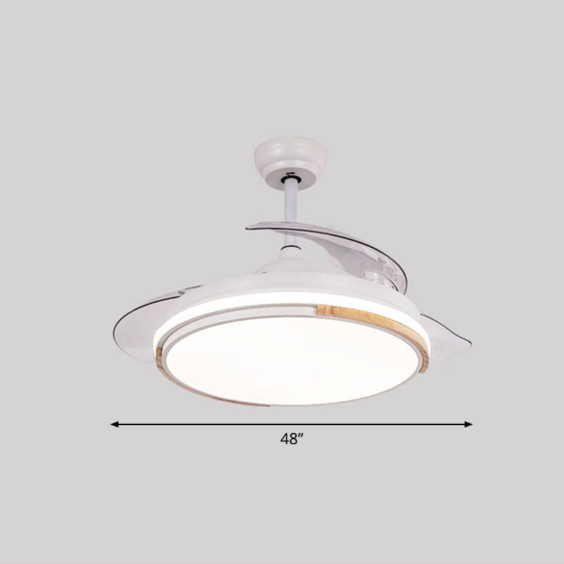 Nordic 3 Blades LED LEDLING LIGHTING RODDE RODDE REMITO DE CONTROL REMOTO