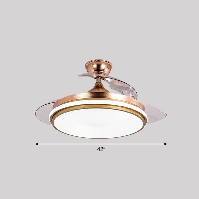 Nordic 3 Blades LED LEDLING LIGHTING RODDE RODDE REMITO DE CONTROL REMOTO