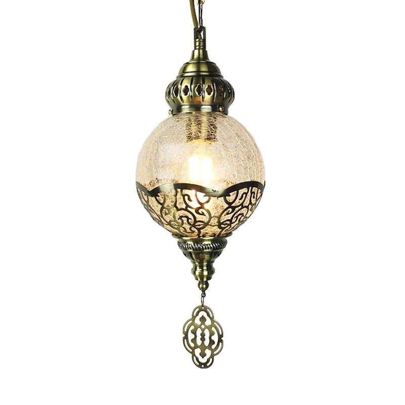 1 Tradition de lampe de plafond de sphère de bulbe
