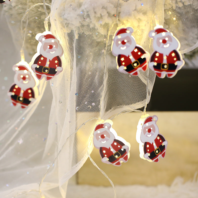 Multi-Color Christmas LED Fairy Light Modern Style Battery String Lighting for Bedroom