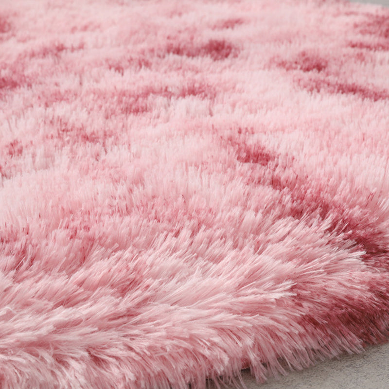 Eenvoudige vaste kleur Tapijten Multi-kleuren Polyster Area Tapijt Non-slip achterste Pet Vriendelijke gemakkelijk verzorging binnen Tapijt voor slaapkamer