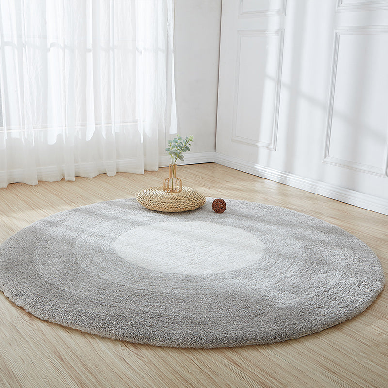 Casual Ombre Rug Multi-Color Cotton Blend Area Carpet Non-Slip Backing Pet Friendly Easy Care Indoor Rug for Room