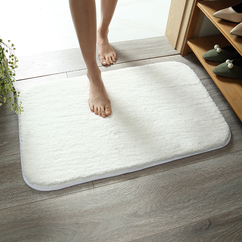 Trendy Solid Color Rug Multicolor Synthetics Area Carpet Non-Slip Backing Stain-Resistant Indoor Rug for Room