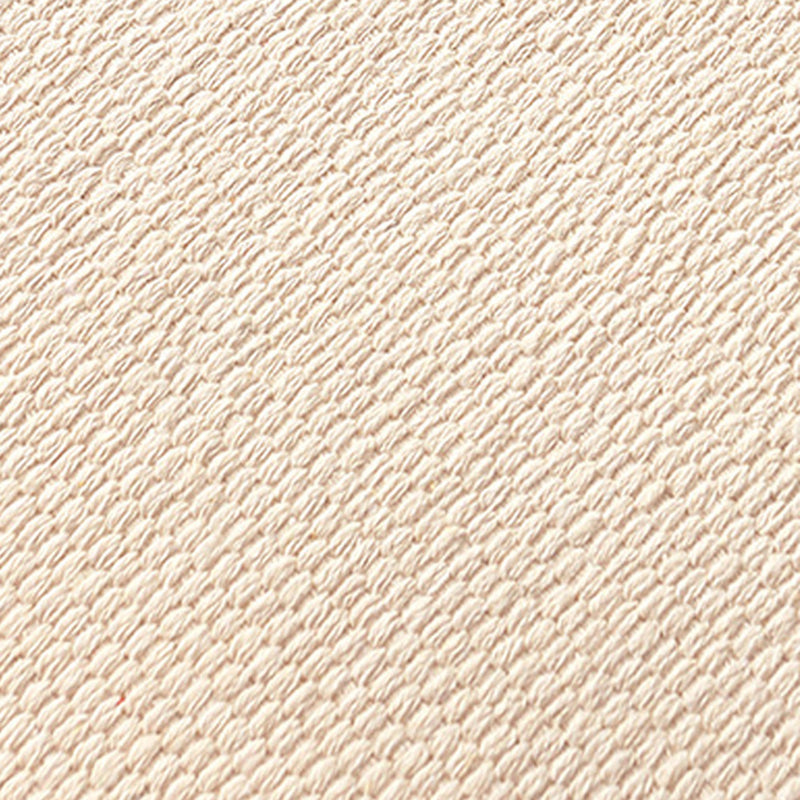 Modern Plant Printed Rug Multi-Colored Jute Area Carpet Easy Care Pet Friendly Stain-Resistant Indoor Rug with Tassel for Bedroom