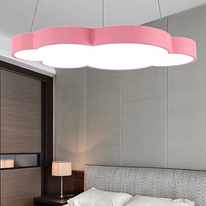 Floating Cloud Hanging Light Nordic Style Acrylic Pendant Light for Dining Room