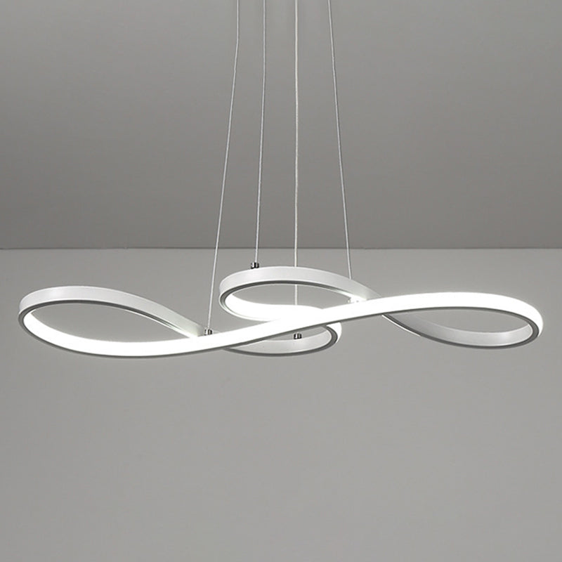 Nota musicale contemporanea lampadario Light Metal Suspension Light for Restaurant