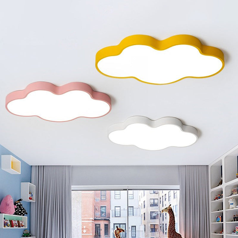 Acryl wolkvormige inbouw plafondarmatuur, minimalistische stijl LED inbouwlamp