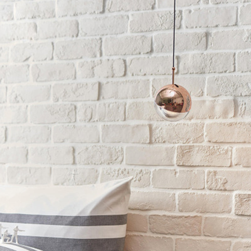 Ontwerper Moderne en eenvoudige LED -wereldbol Pendant licht helder kristal mini hangend licht