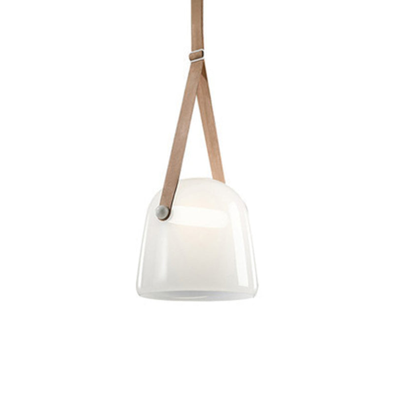 Grande cupola in vetro a ciondolo lampada a ciondolo a ciondolo LED per l'isola della cucina