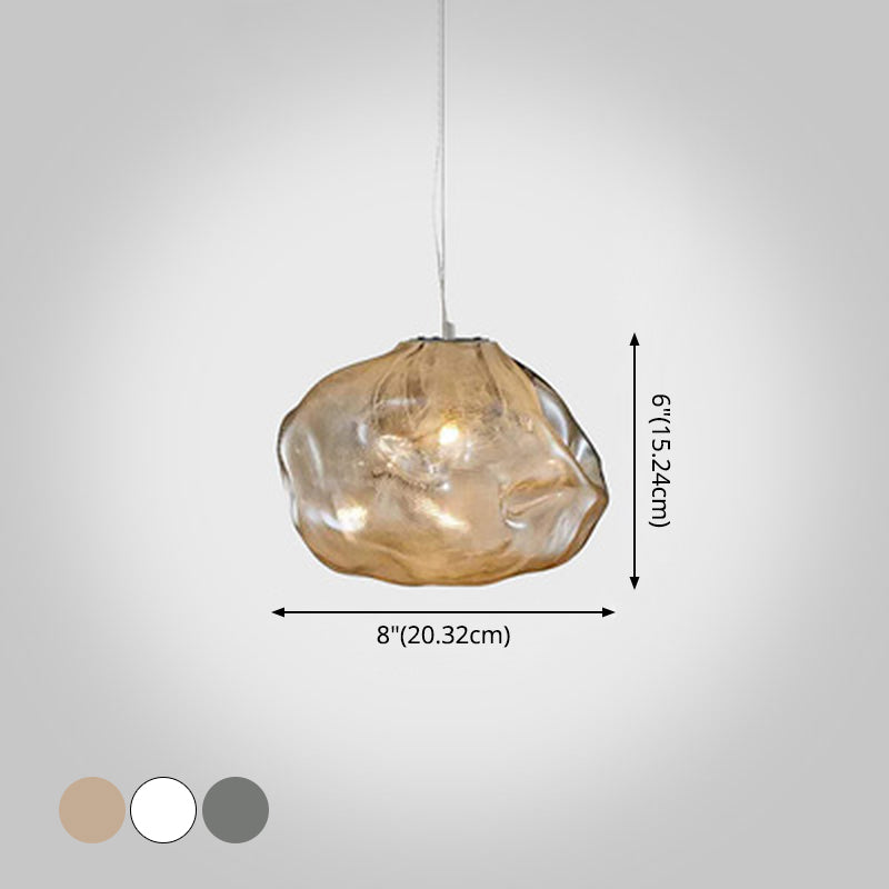 Post Modern Cloud Suspension Lighting Adjustable Cord Hanging Pendant Light